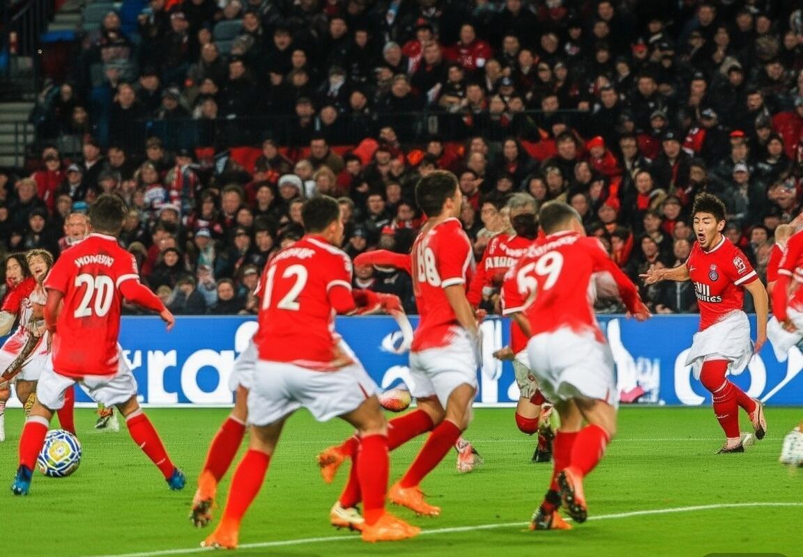 巴黎圣日耳曼VS甘冈：激情对决，新秀闪耀，战术智慧火花四溅(图1)